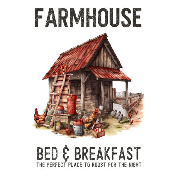 Bed And Breakfast White Cloud Decor Transfer