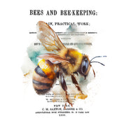Bees & Beekeeping White Cloud Decor Transfer
