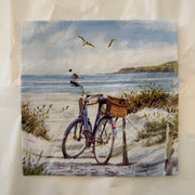 Napkin - Bike At The Beach