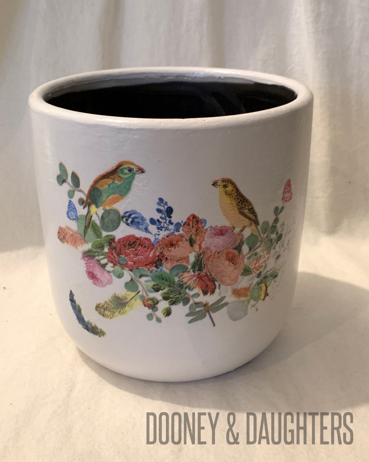 Large Pot - Bird Conversation