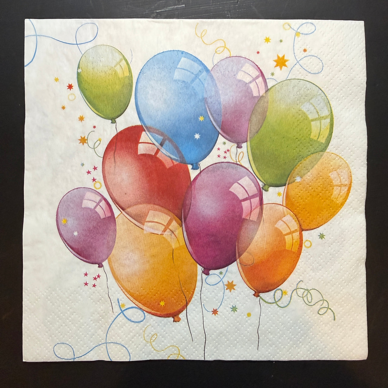 Napkin - Birthday Balloons