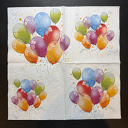 Napkin - Birthday Balloons