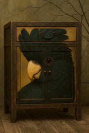 Black Cockatoo Decoupage Paper