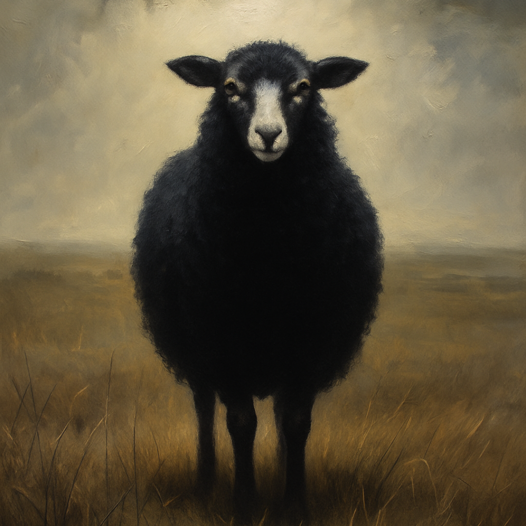 Black Sheep Decoupage Paper