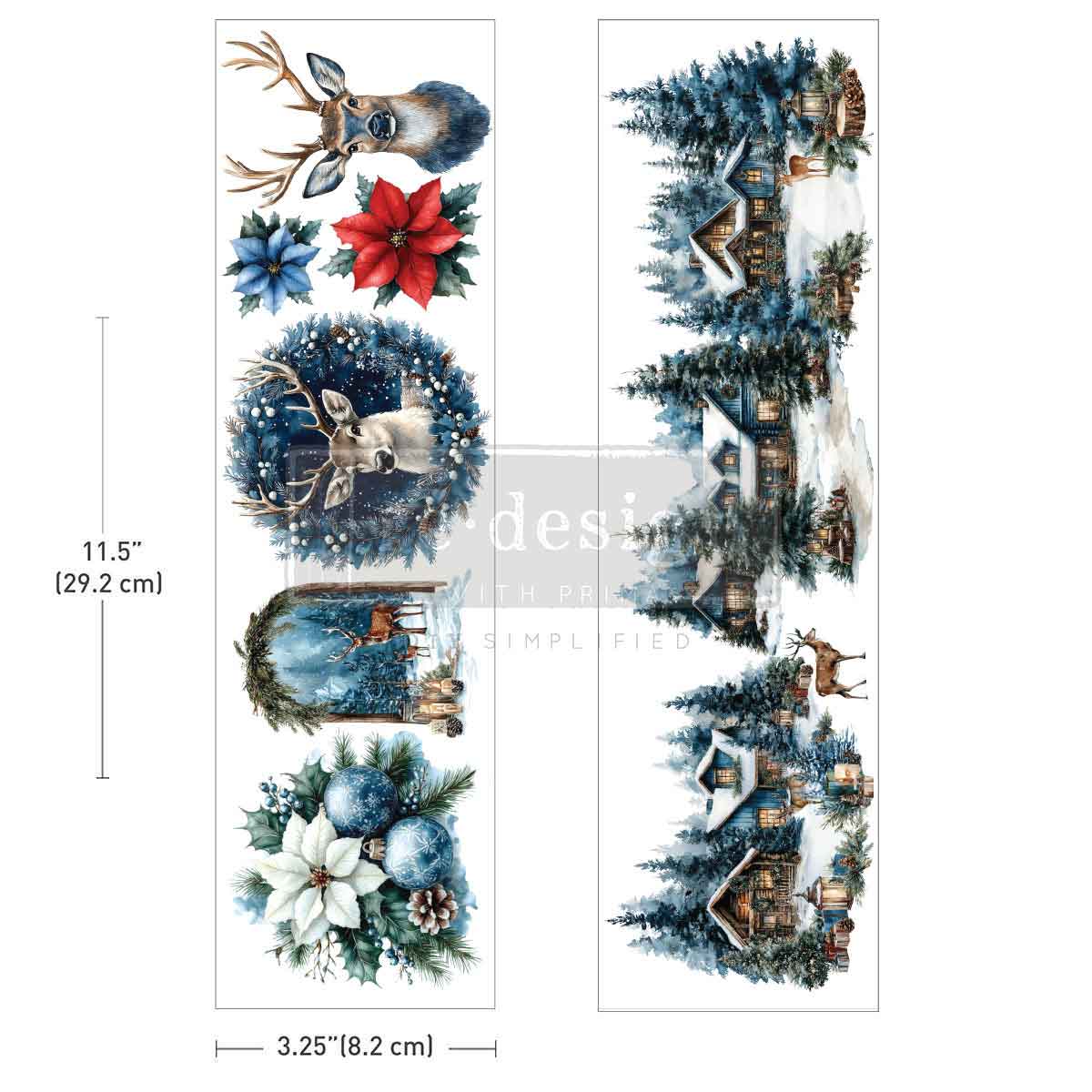 ReDesign Luxe Transfer - Blue Ridge Winter