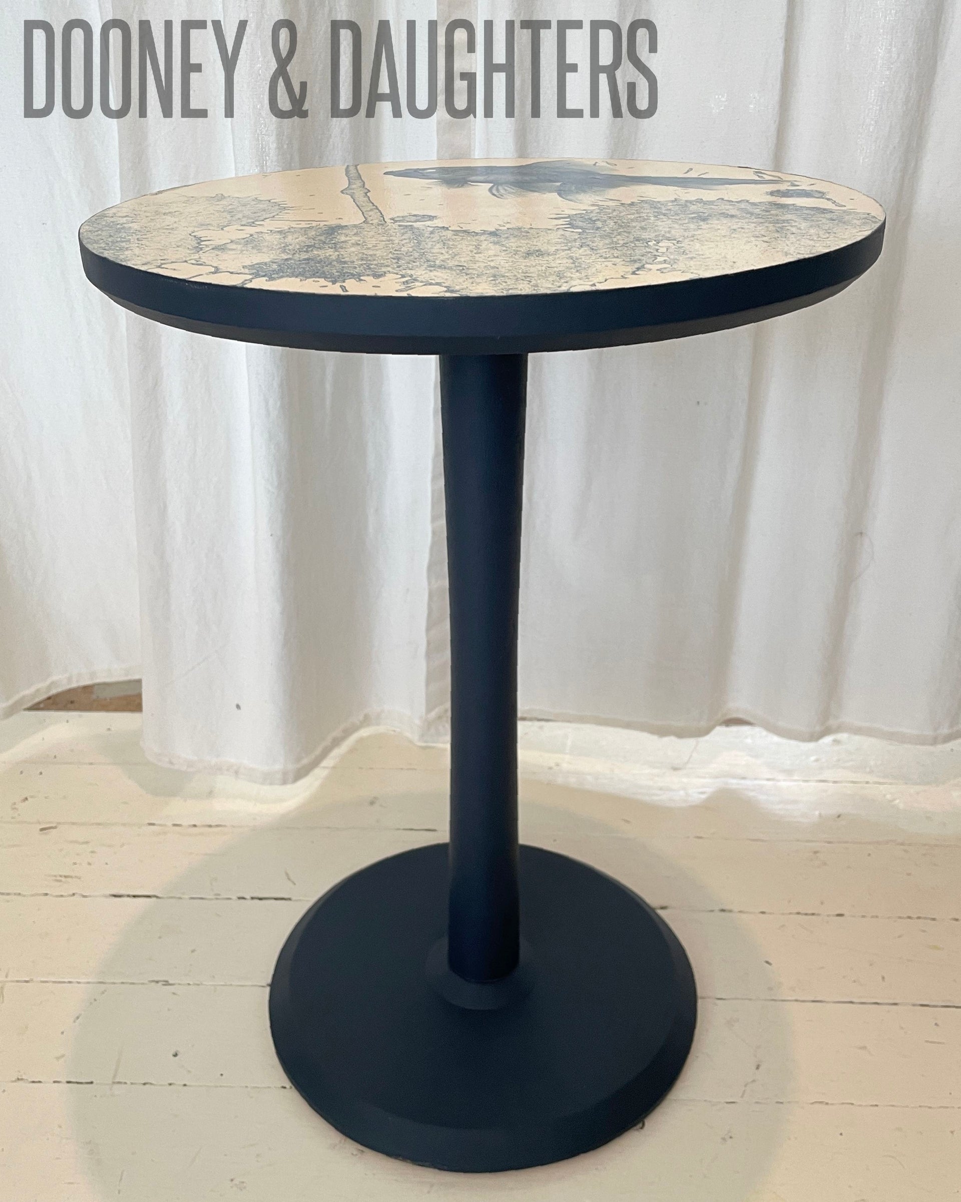 Blue Fish Side Table