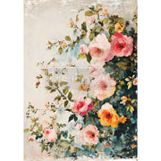 Decoupage Fiber A3 - Blush Symphony