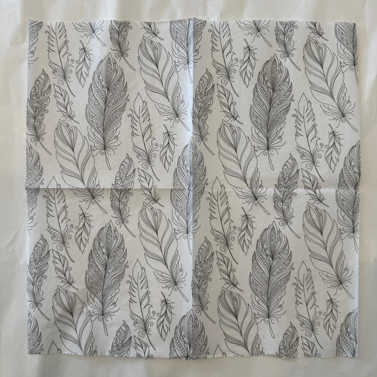 Napkin - Bohemian Feathers