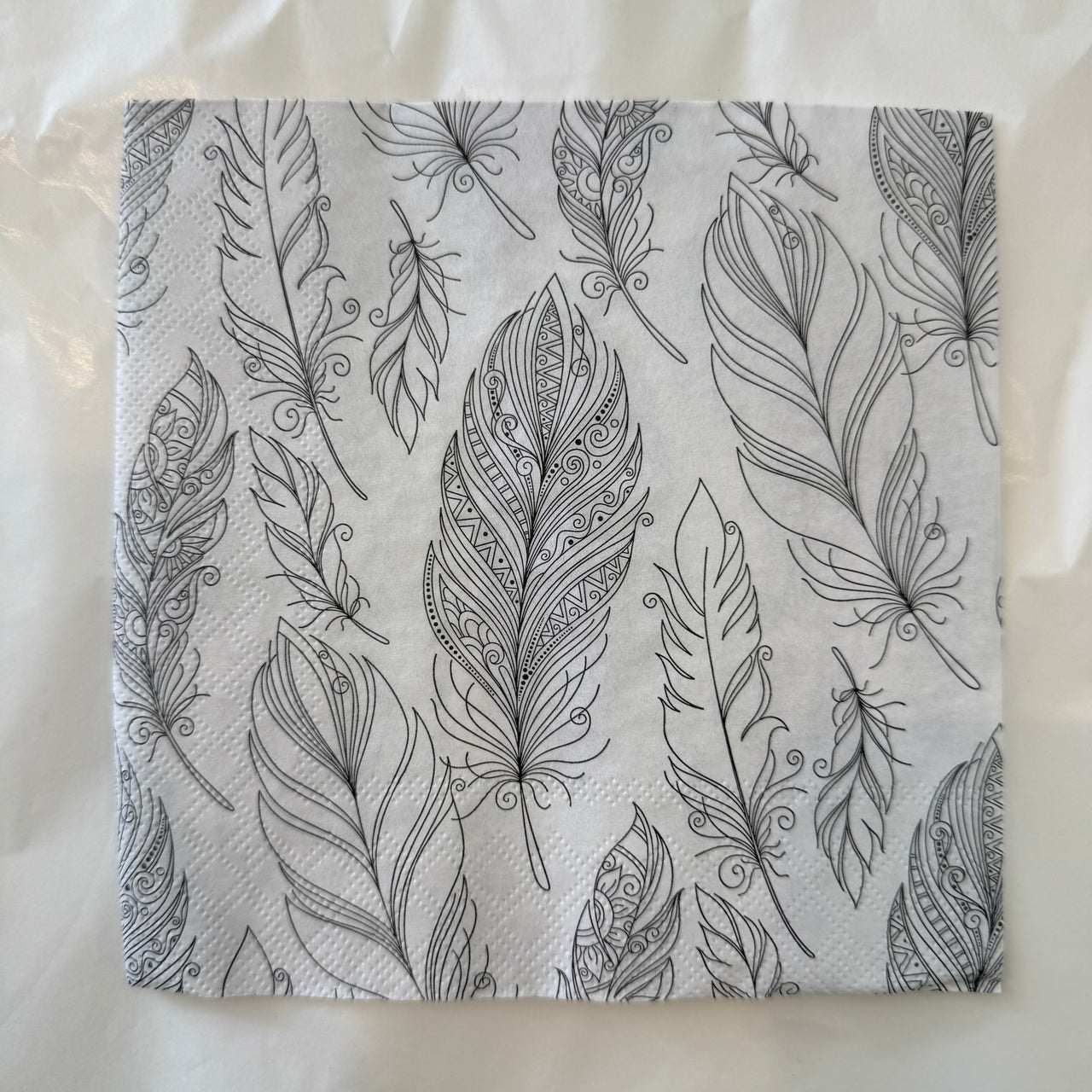 Napkin - Bohemian Feathers