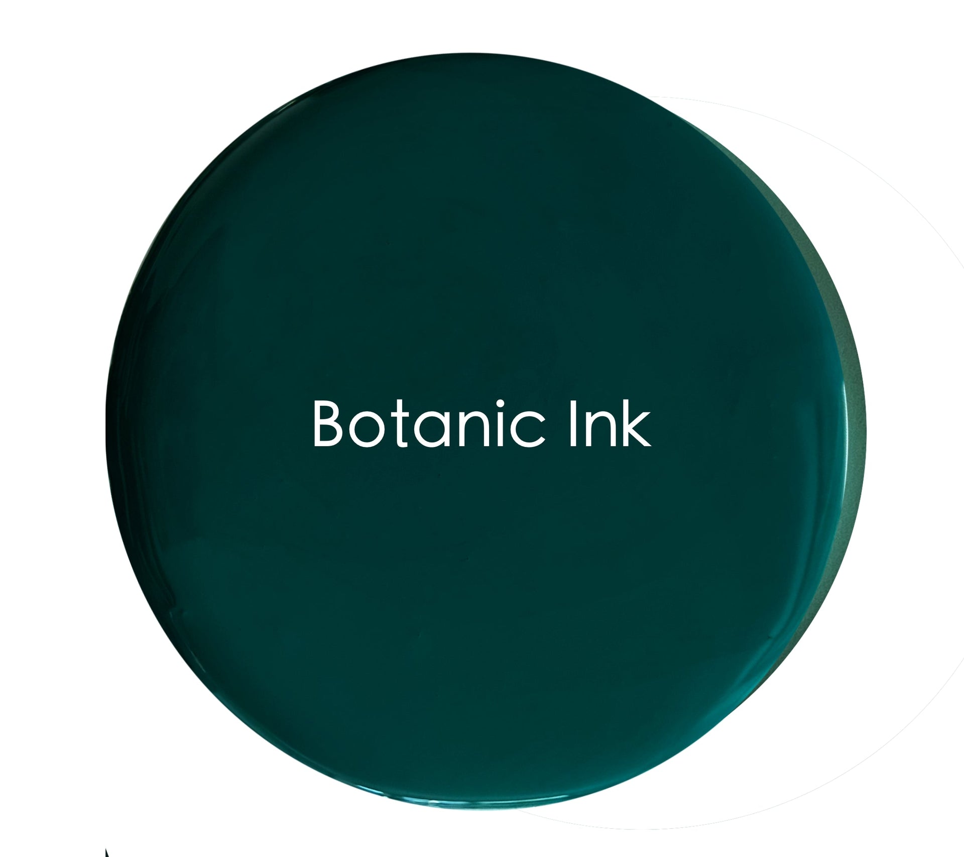 Botanic Ink wall paint tin – rich green interior paint with vibrancy
