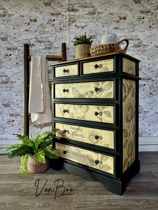 Botanical Illustrations I & II Decoupage Papers