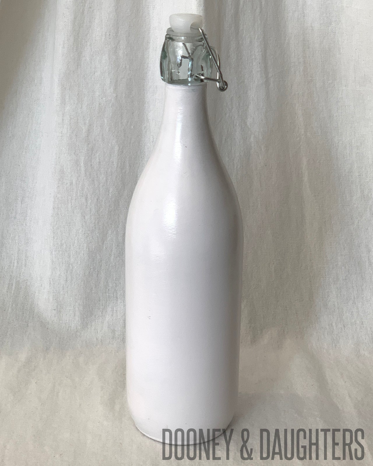 Shabby Chic Two Glass Bottle