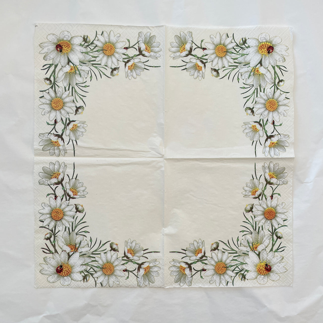 Napkin - Bunch of Marguerites