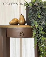 Burnished Bronze Hall Table