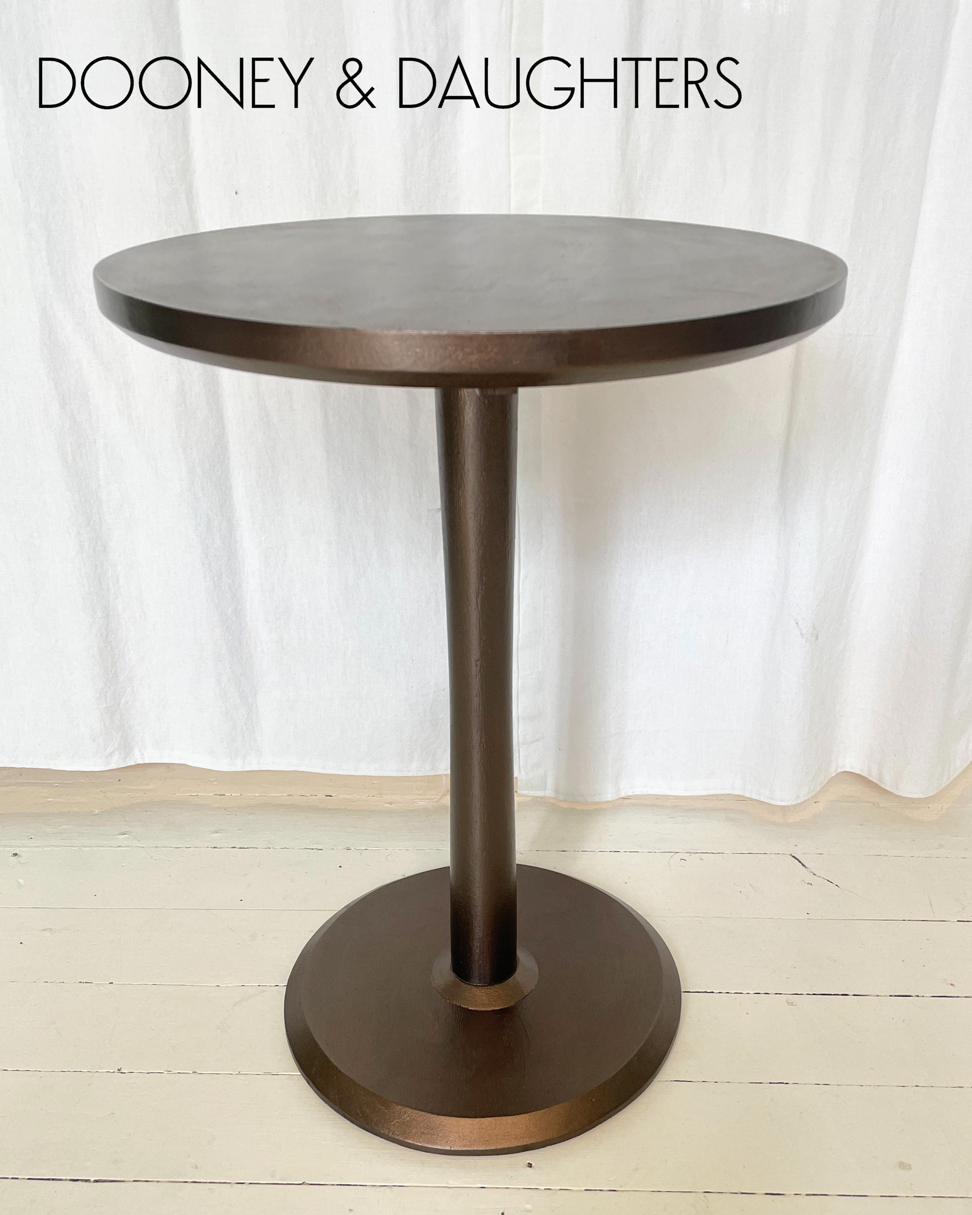 Burnished Bronze Side Table