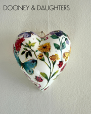 Mini Heart - Butterflies & Flowers