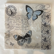 Napkin - Butterflies Postcard