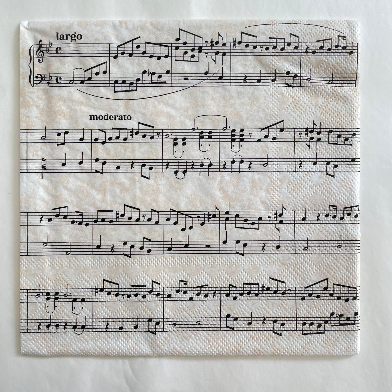 Napkin - Sheet Music