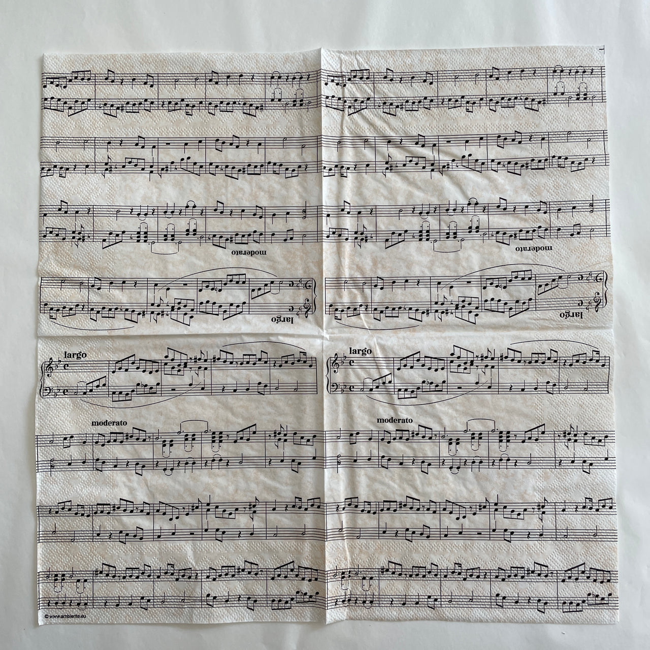 Napkin - Sheet Music