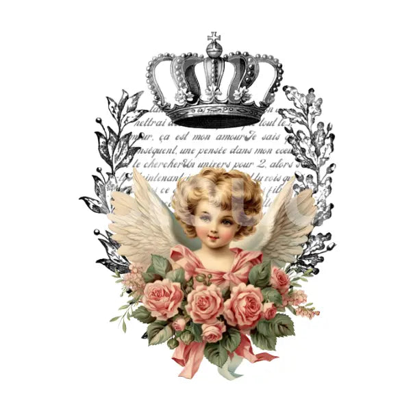 Cherubin Royal White Cloud Decor Transfer