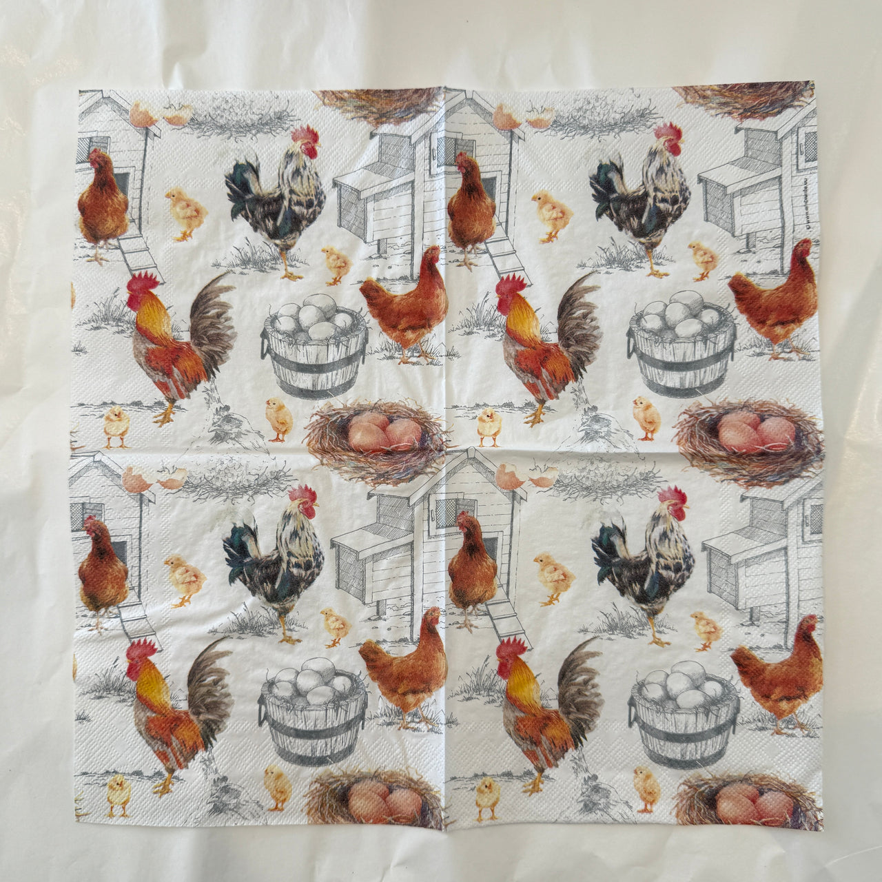 Napkin - Chicken Farm