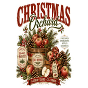 Christmas Transfer - Christmas Orchard