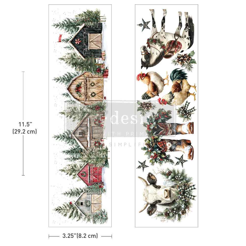 ReDesign Luxe Transfer - Christmas On The Farm