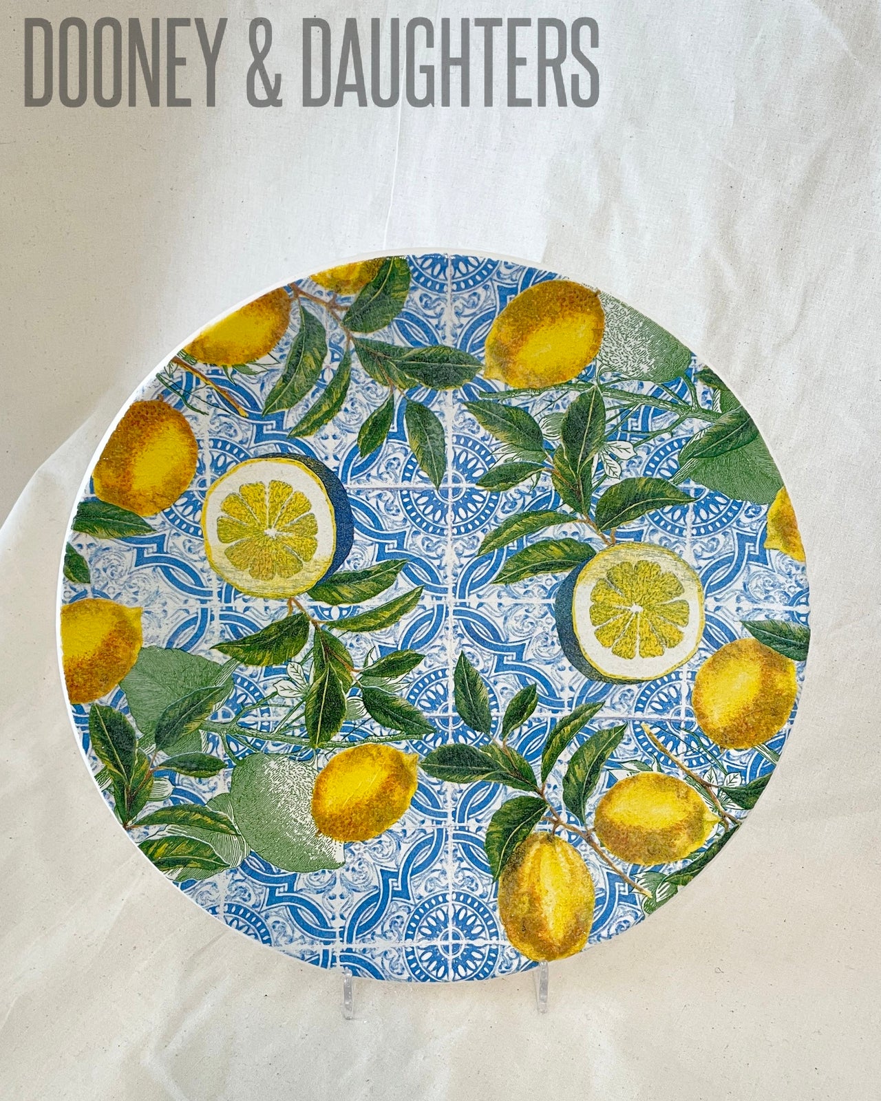Plate - Citrus Lemon