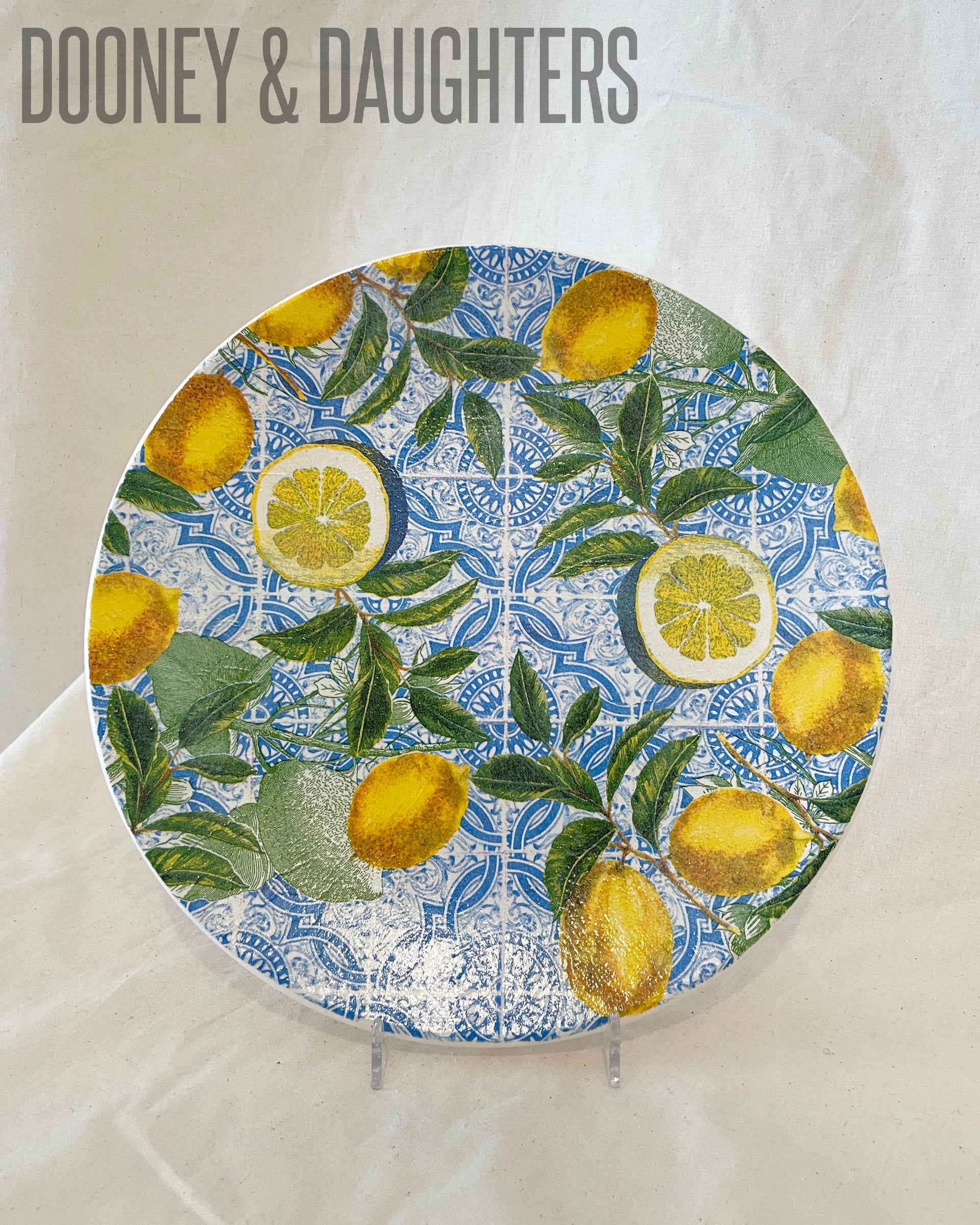 Plate - Citrus Lemon
