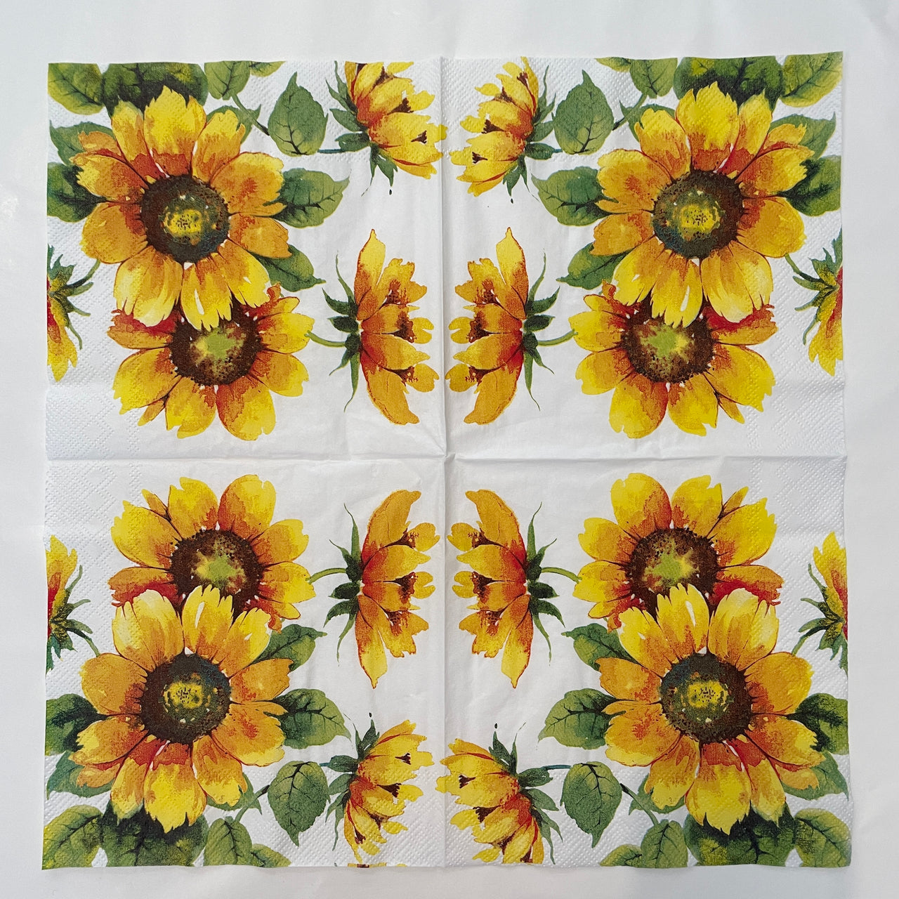 Napkin - Colourful Sunflowers