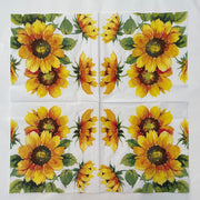 Napkin - Colourful Sunflowers