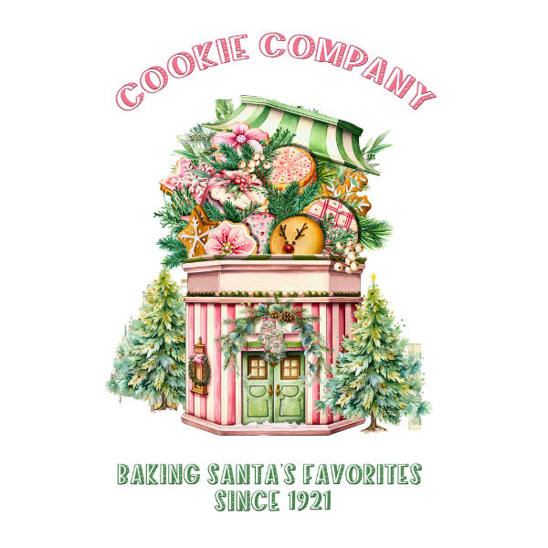 Cookie Company White Cloud Decor Transfer