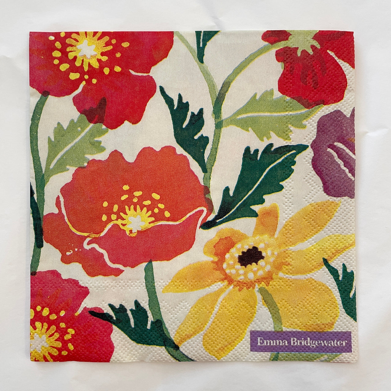 Napkin - Emma Bridgewater Cosmos & Poppies