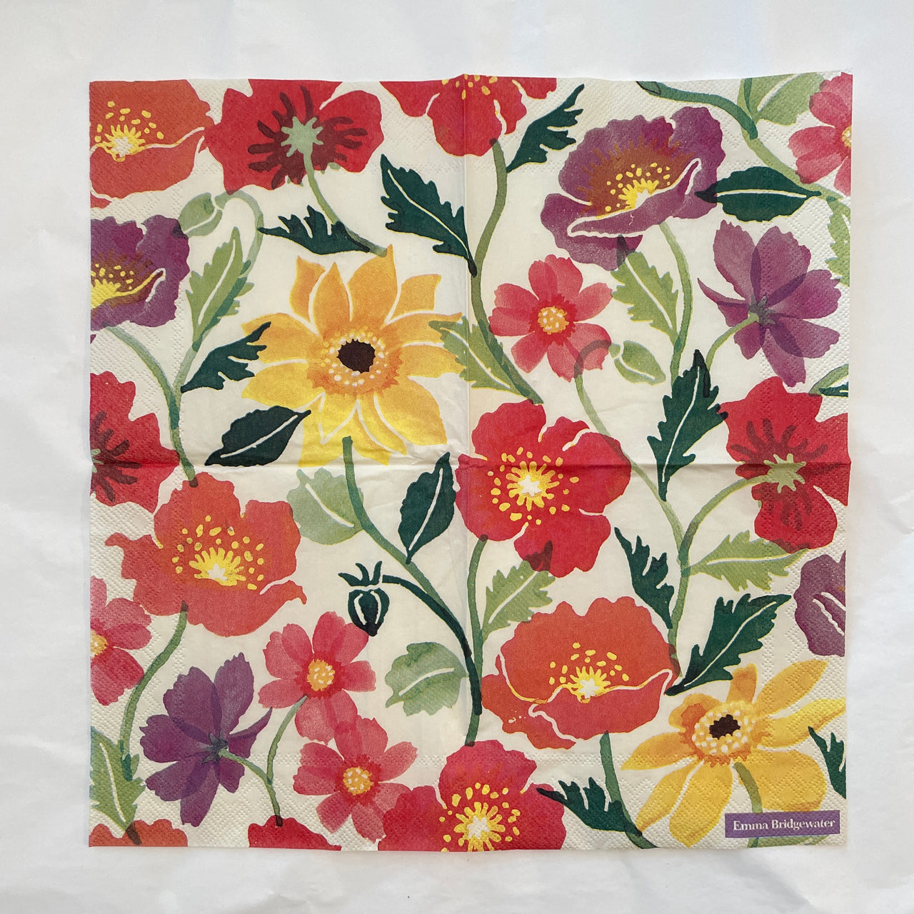 Napkin - Emma Bridgewater Cosmos & Poppies