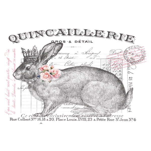 Country French Rabbit | White Cloud | Furniture Transfer