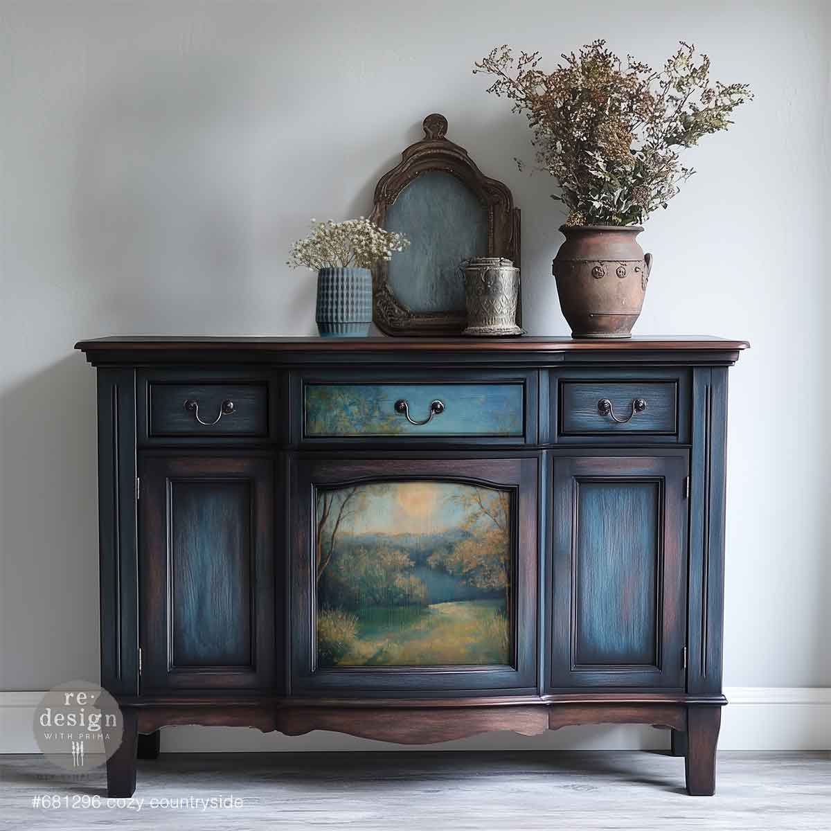 Decoupage Fiber A3 - Cozy Countryside