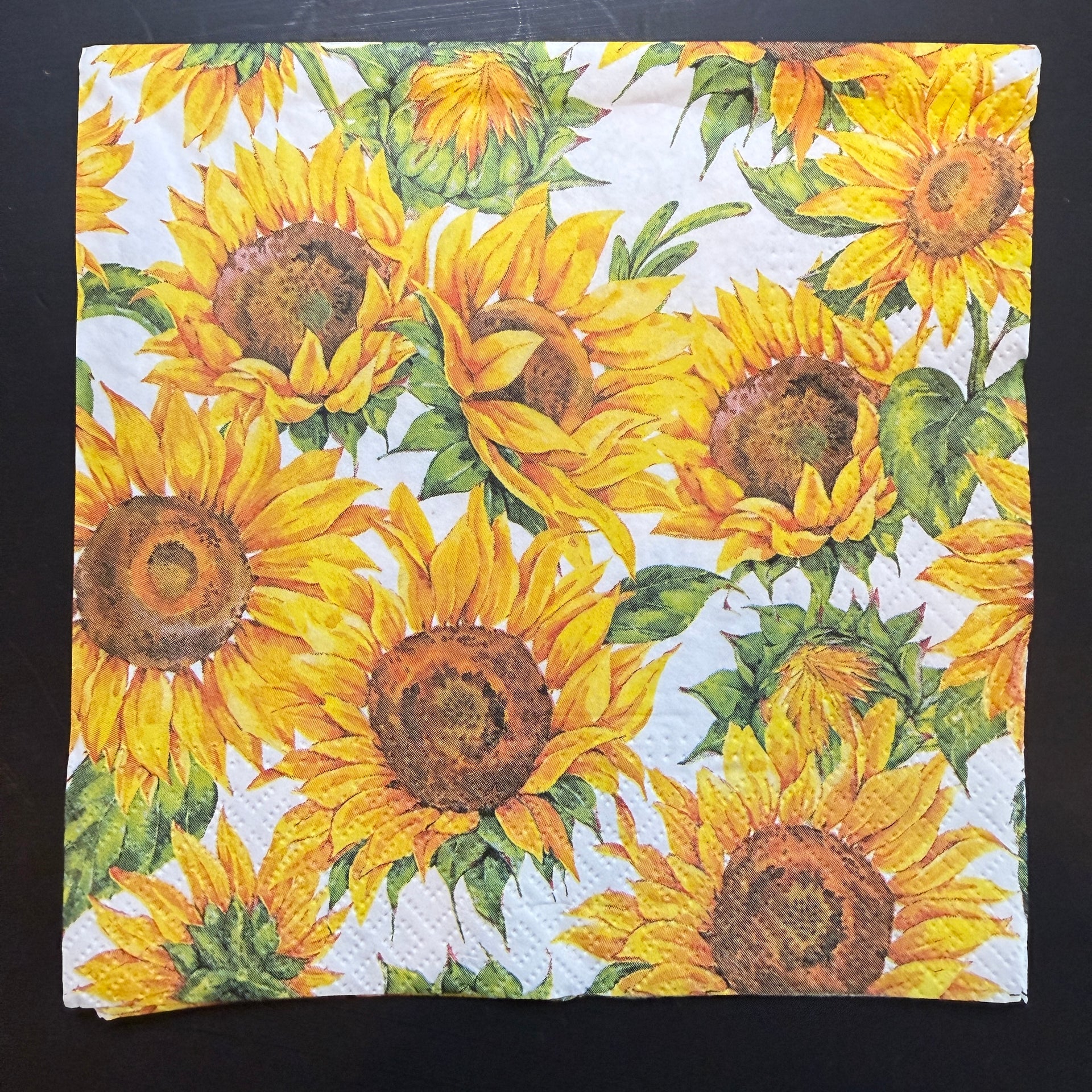 Napkin - Dancing Sunflowers