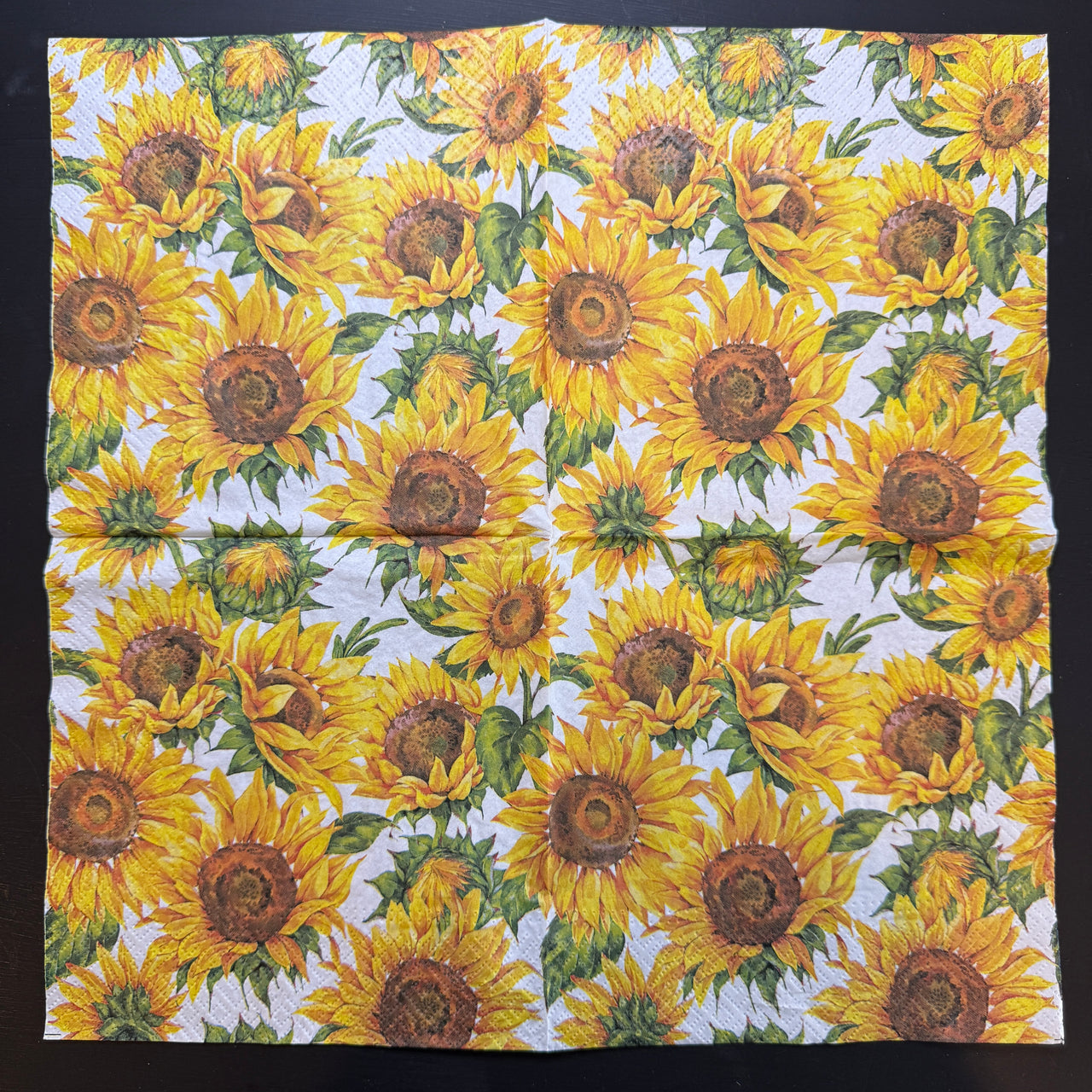 Napkin - Dancing Sunflowers