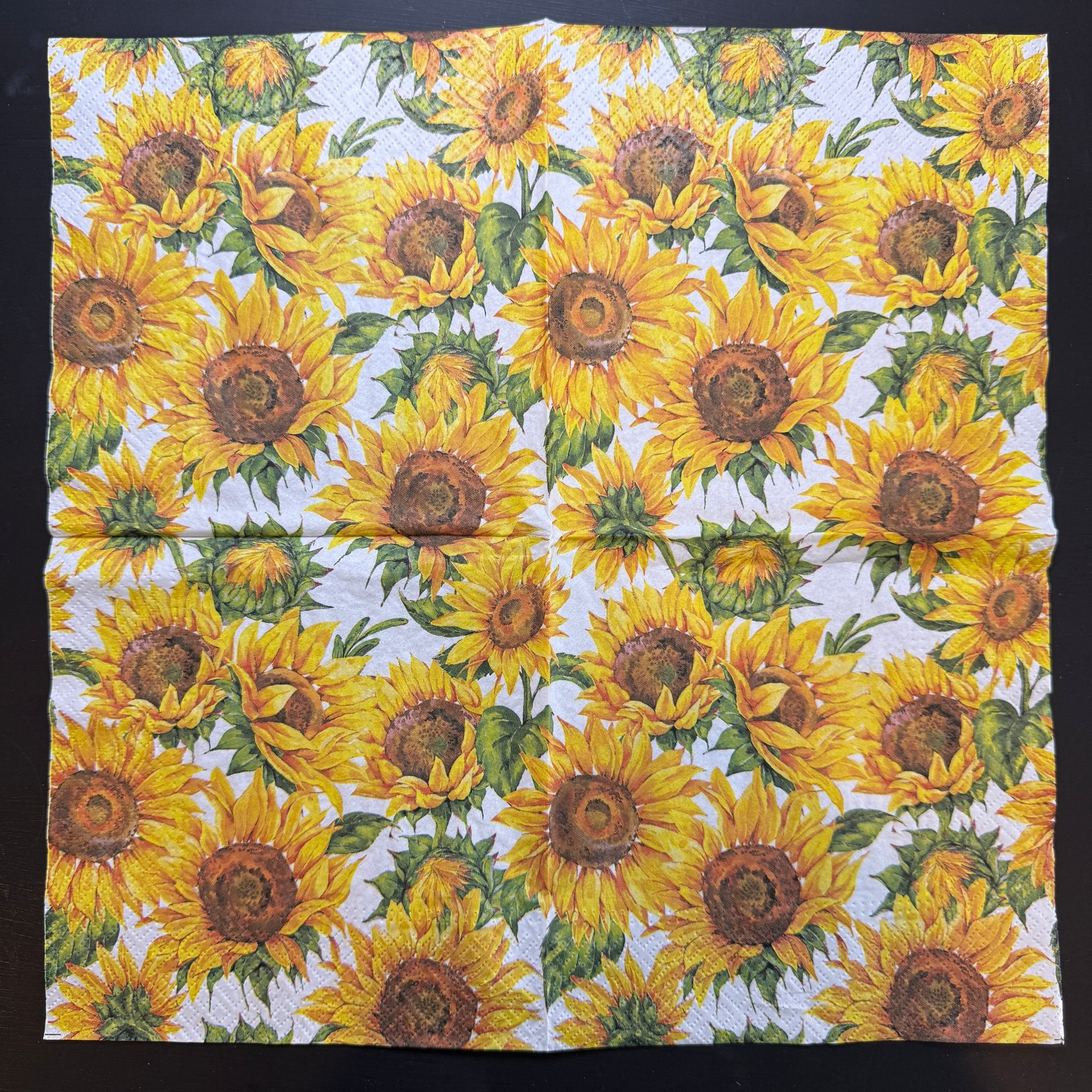 Napkin - Dancing Sunflowers