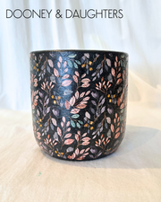 Large Pot - Dark Floral