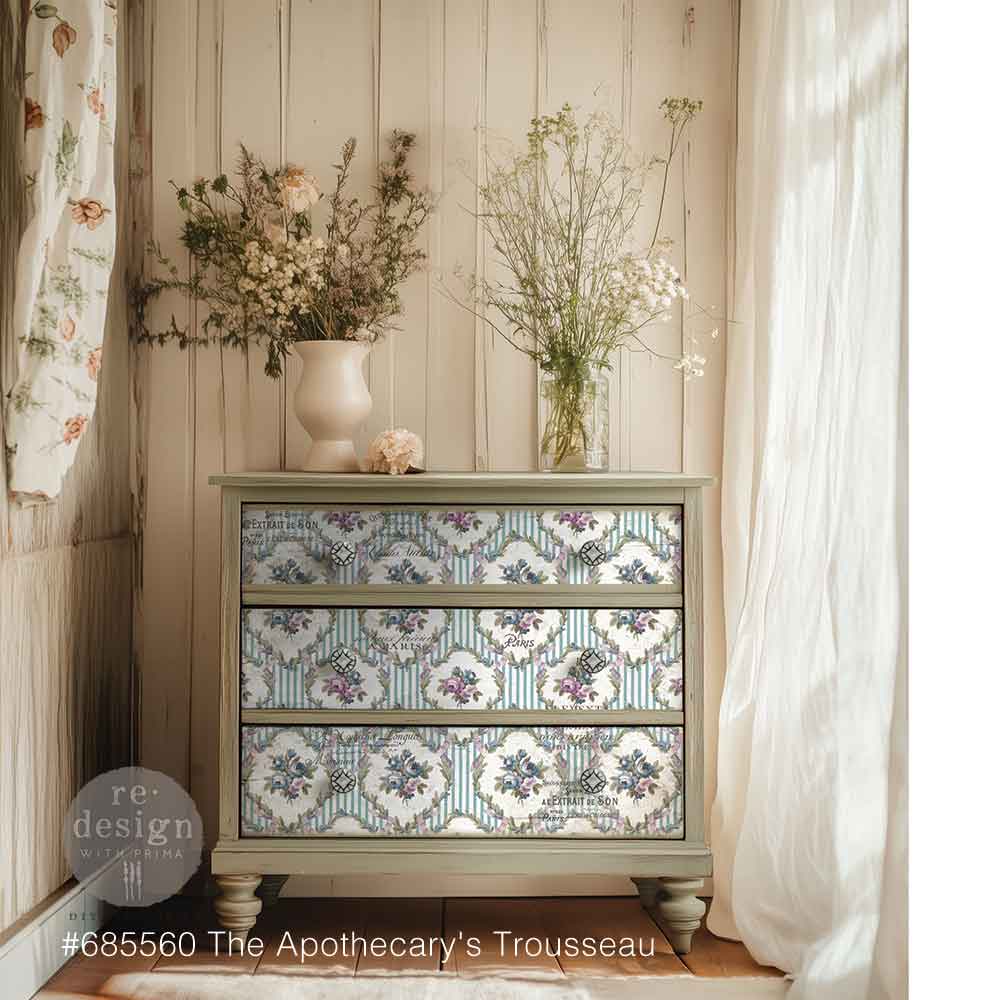 Decoupage Fiber - The Apothecary's Trousseau