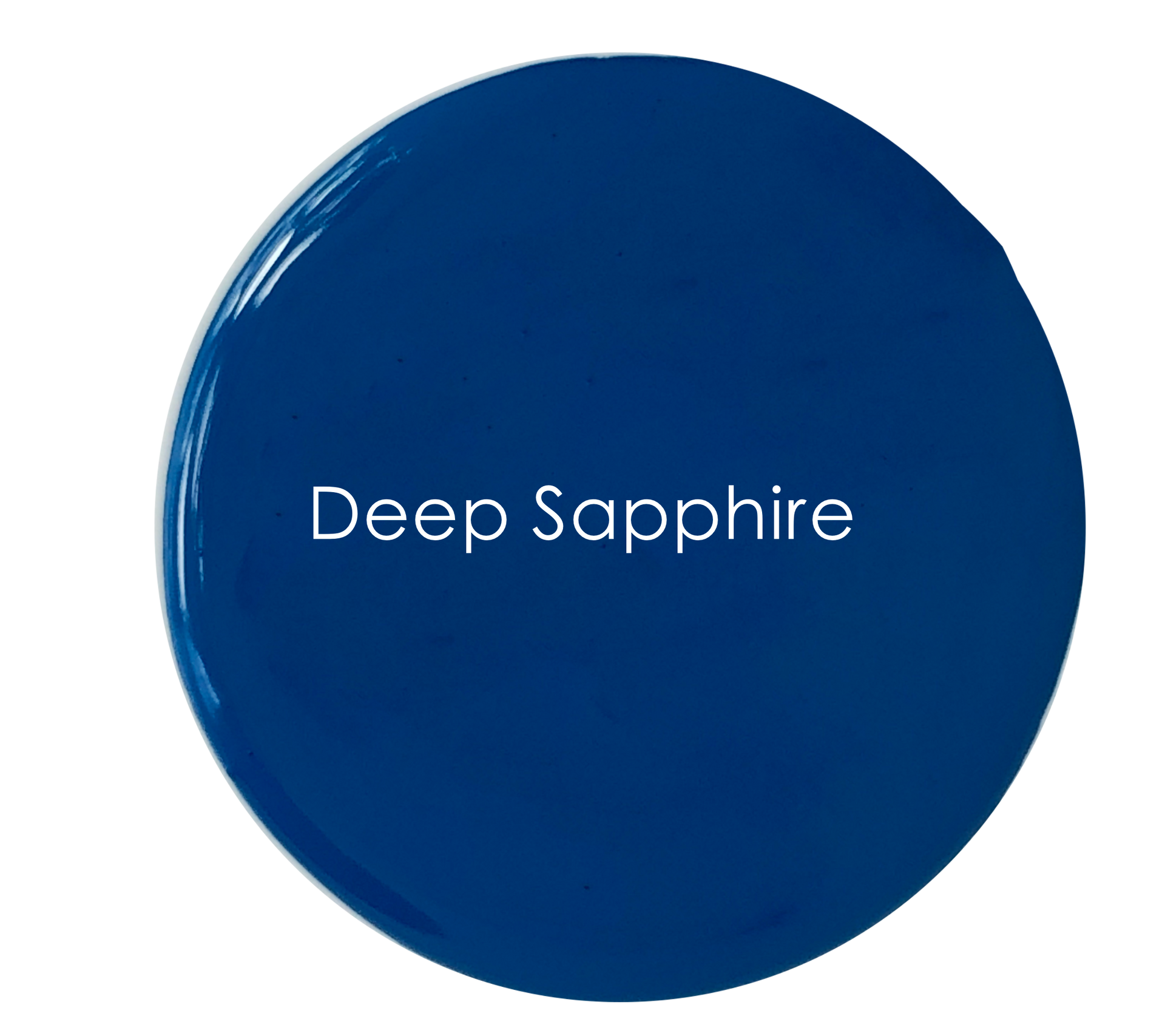 Deep Sapphire paint tin – deep blue wall paint by The Artisan Company