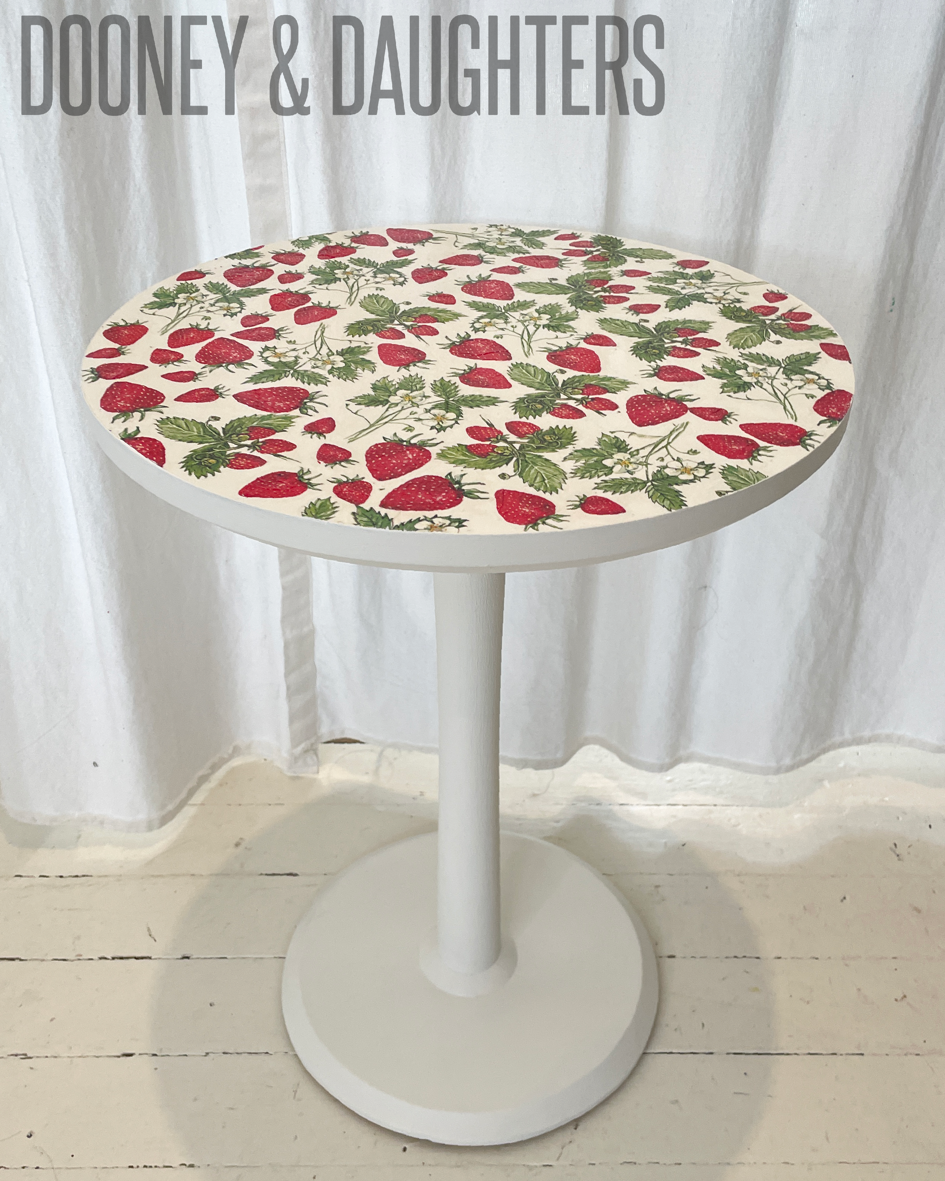 Delicious Strawberries Side Table