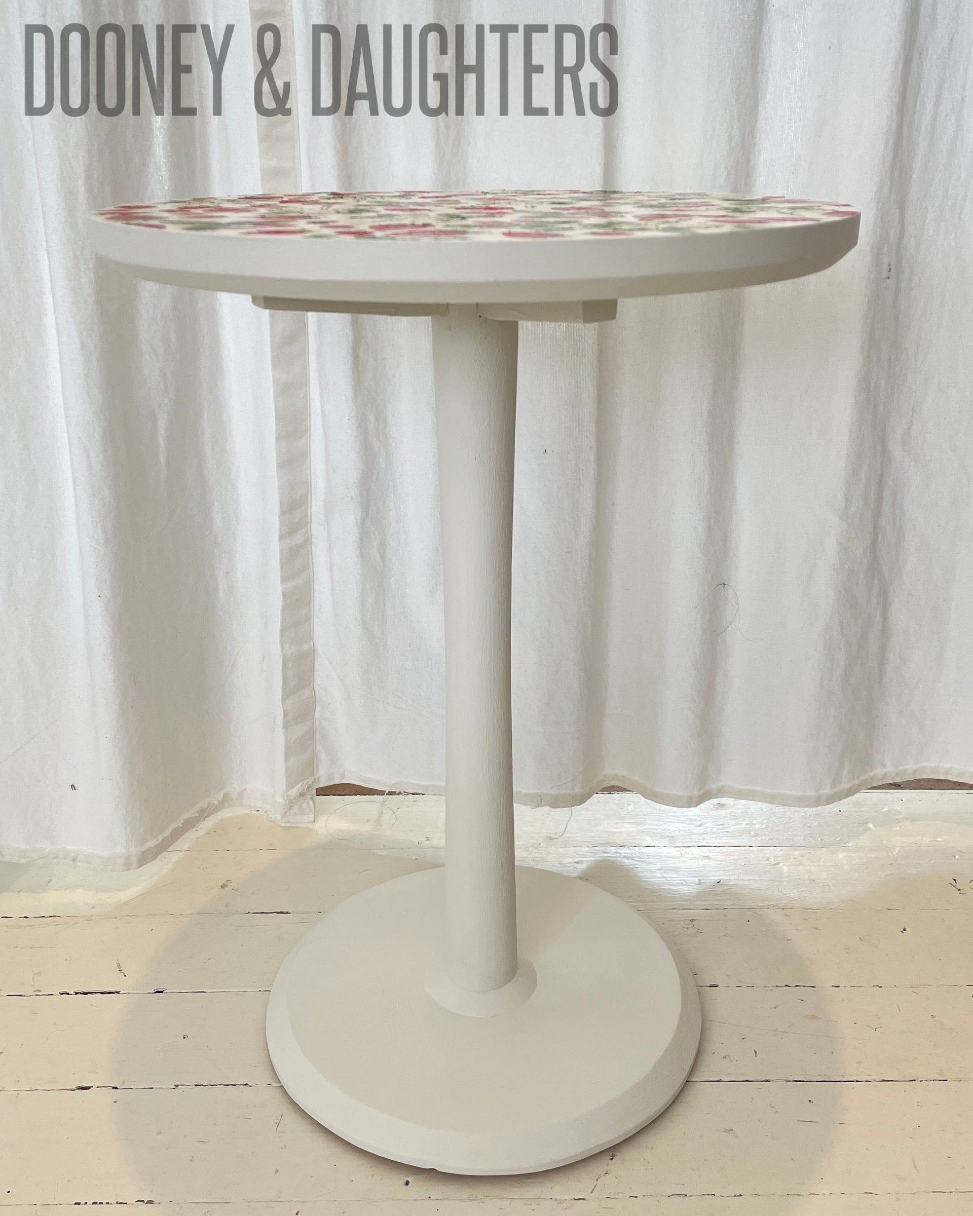 Strawberry Hand Decorated Side Table | Dooney & Daughters