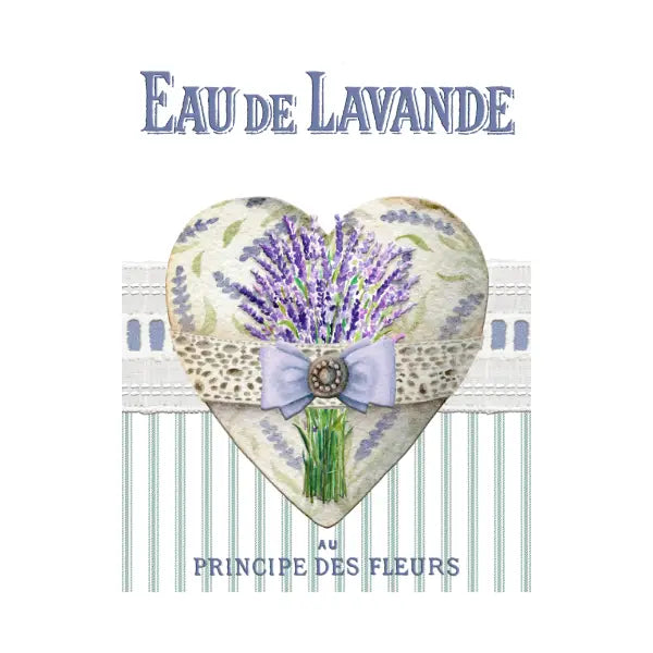 Eau De Lavande 1 White Cloud Decor Transfer