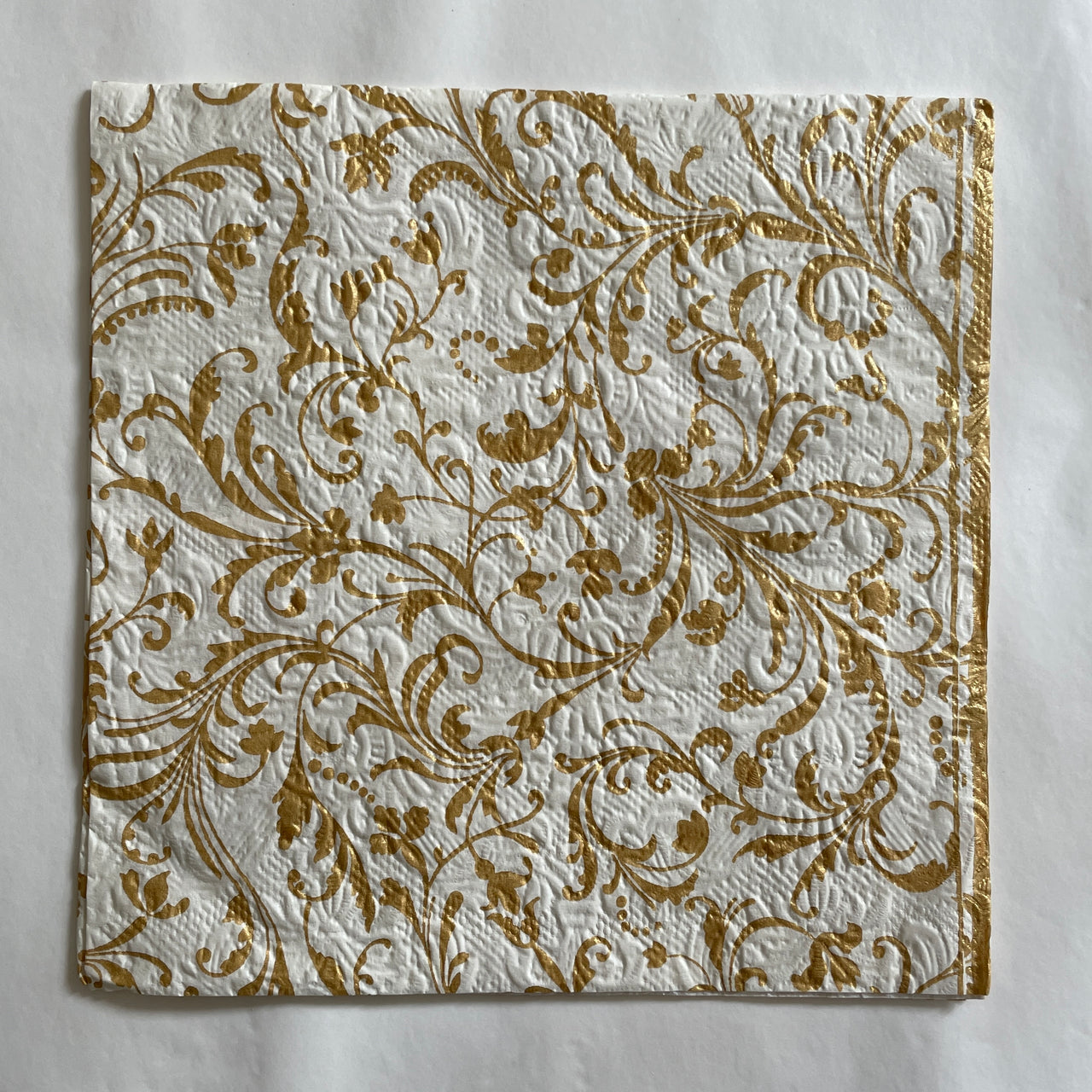 Napkin - Elegance Damask Cream/Gold