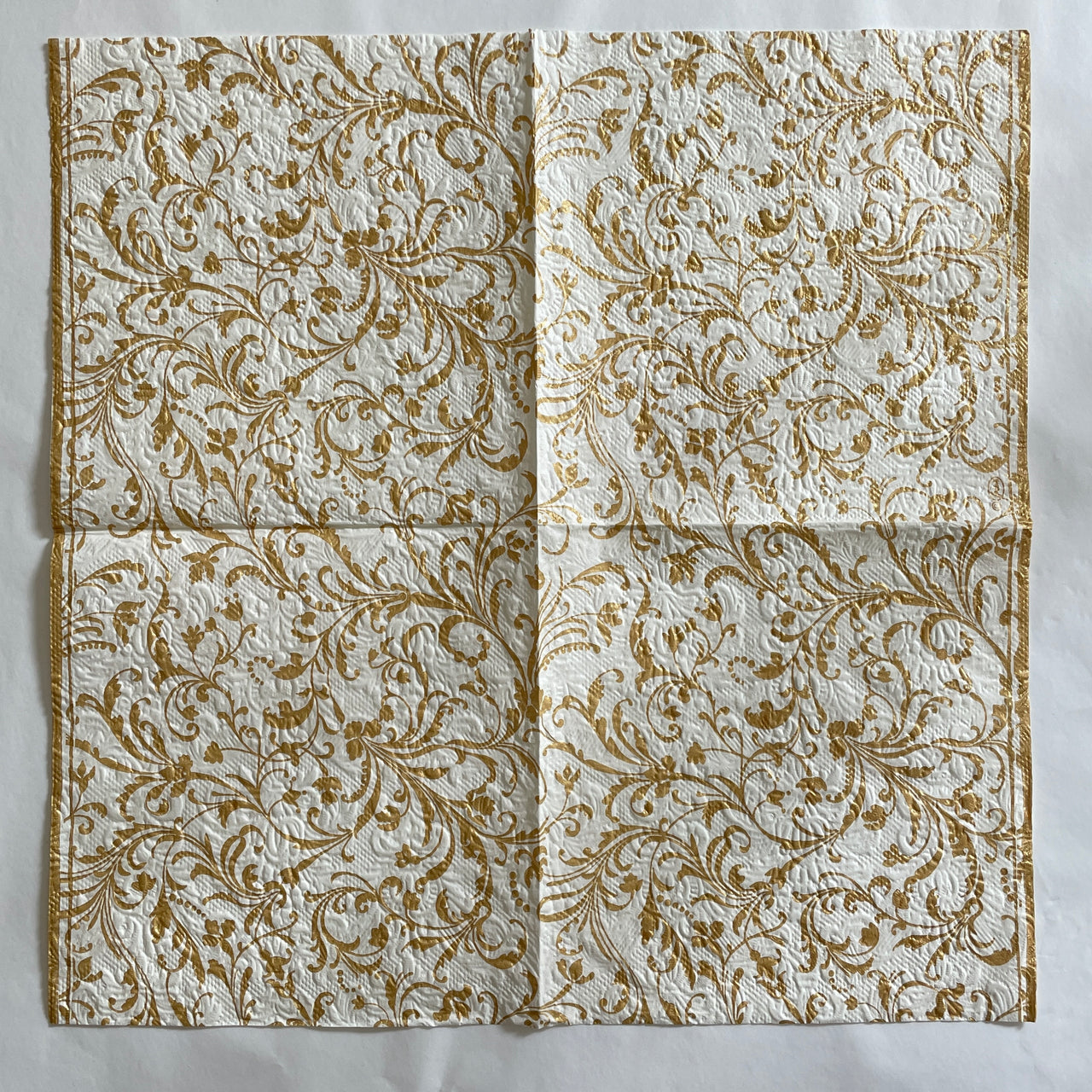 Napkin - Elegance Damask Cream/Gold