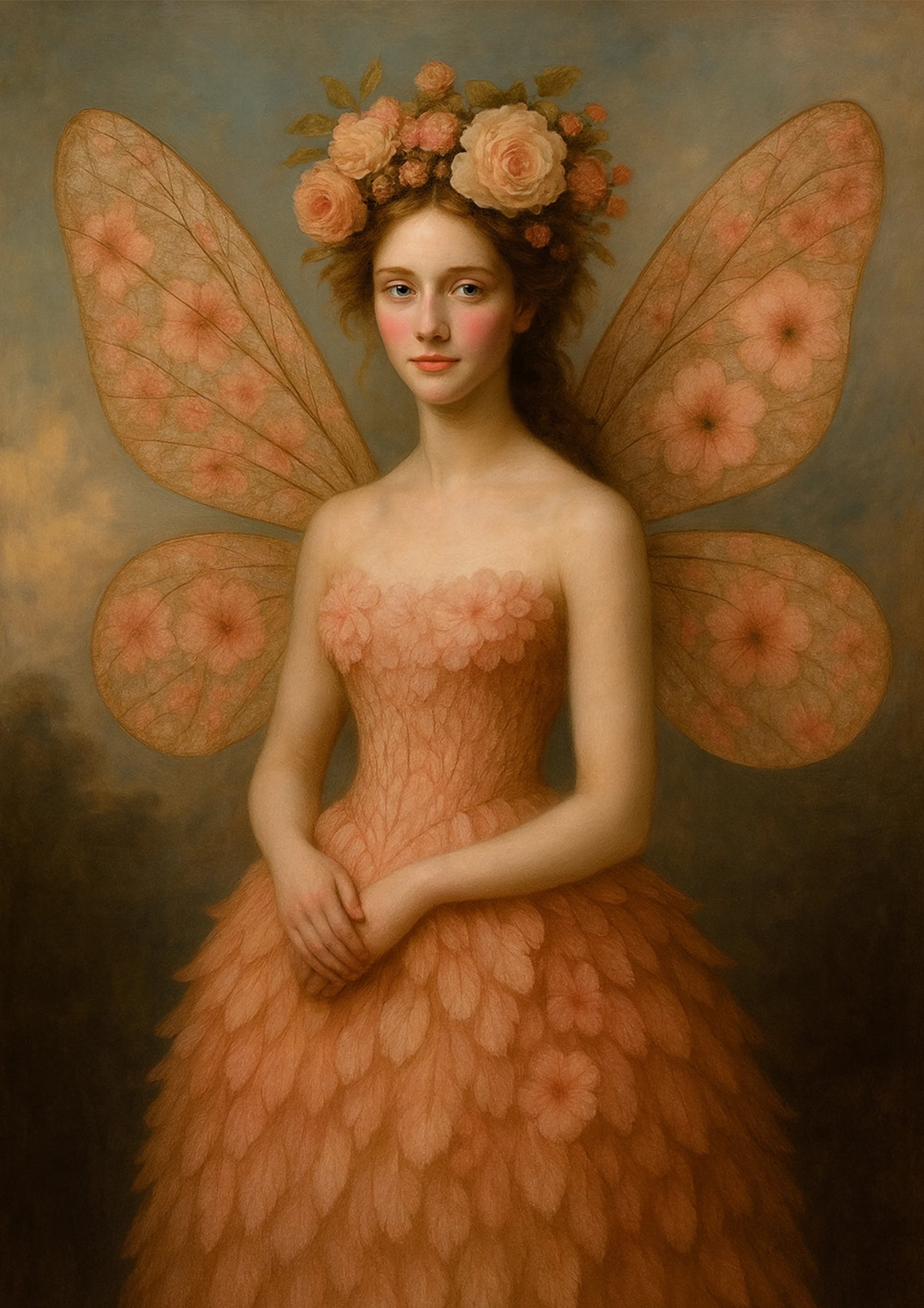 Ethereal In Pink Decoupage Paper