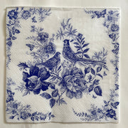 Napkin - Fairytale Pheasant Blue