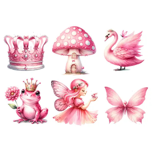 Fairytale White Cloud Decor Transfer